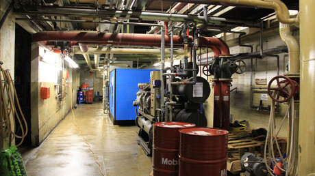 Stará stanice stlačeného vzduchu v ZF Friedrichshafen