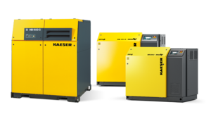 Skupina dmychadel s rotujícími písty od Kaeser Kompressoren