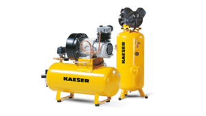 Suchoběžné průmyslové pístové kompresory – ležaté nebo stojaté