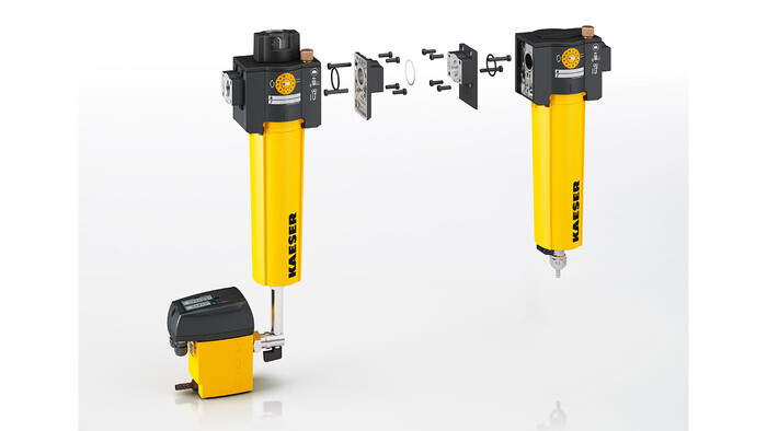 Filtr k úpravě stlačeného vzduchu