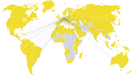 KAESER v celém světě – stlačený vzduch v každém národě